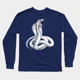 Cobra Hand Drawn Long Sleeve T-Shirt